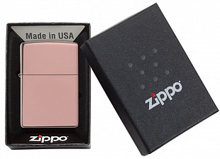 Зажигалка Zippo Classic High Polish Rose Gold 49190