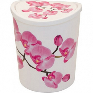 Контейнер для мусора настольный Idea 1,6 л Деко М2491 Flowers