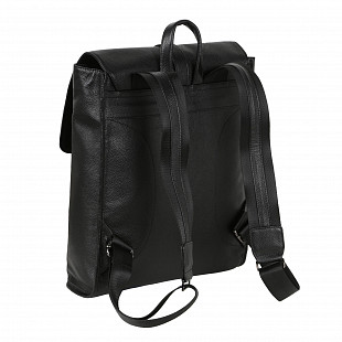 Кожаный рюкзак Polar 9201 black