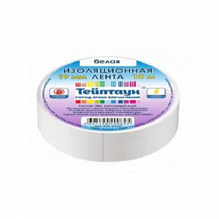 Изоляционная лента Kroll Тейптаун 19х10 KRI1916 white