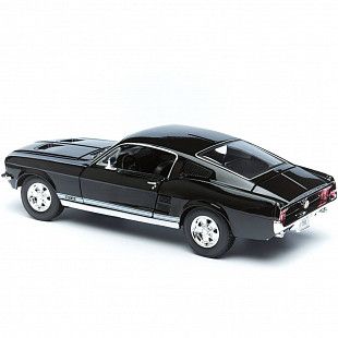 Машинка Maisto 1:18 1967 Ford Mustang Fastback  (31166) black