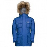 Куртка детская Jack Wolfskin Ice Explorer Jacket Kids coastal blue