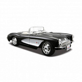 Масштабная модель автомобиля Maisto 1:24 Шевроле Корвет (1957) (31275) black