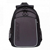 Рюкзак школьный GRIZZLY RB-152-1 /4 black/grey