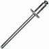 Заклепка вытяжная Stafrix 4.0х16 м алюминий/сталь цинк SM-34336-10000