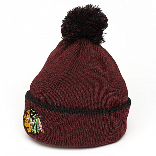 Шапка Atributika&Club NHL Chicago Blackhawks 59077 bordo