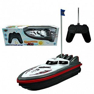 Катер YAKO радиоуправляемый "Солнечное лето" FullFunc М6521 white