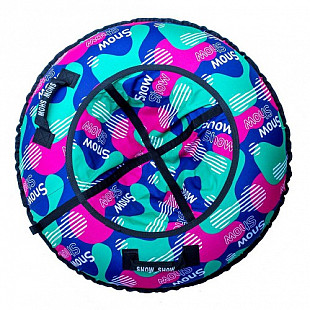 Тюбинг RT Фэнтези 118 см + автокамера blue/pink