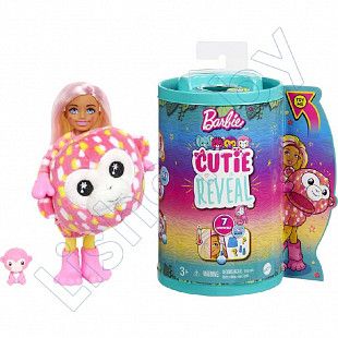 Кукла Barbie Cutie Reveal Chelsea Обезьянка (HKR12 HKR14)