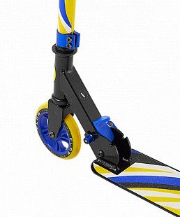 Самокат 2-х колесный Ridex Flow 125 мм blue/yellow