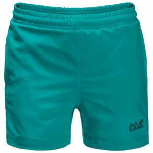 Пляжные шорты детские Jack Wolfskin Bay Swim Short Kids green ocean