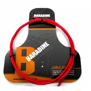 Оплётка троса тормоза Baradine 2,5 м BH-SD-01-RD red