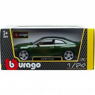Коллекционная машина Bburago 1:24 Audi RS 5 Coupe (2019) (18-21090) Green