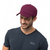 Бейсболка Jack Wolfskin Baseball Cap wild berry 1900671-1014561