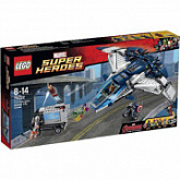 Конструктор LEGO Городская погоня на Квинджете Мстителей 76032
