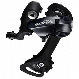 Переключатель задний Shimano Sora, R3000, короткая лапка GS, 9 скоростей, ERDR3000GS