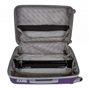 Чемодан средний Polar 26" 2-ой Р12017-12 purple