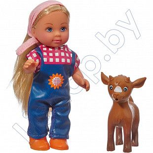 Кукла Evi Love Baby animal farm 12 см. (105737108) calf 