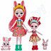 Кукла Enchantimals Сестрички с питомцами Бри и Беделия Кроля (HCF79 HCF84)