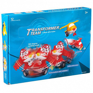 Набор Shantou Gepai трансформер робот - самолет SZ801 red