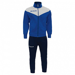 Спортивный костюм Givova Tuta Venezia TR030 blue/white