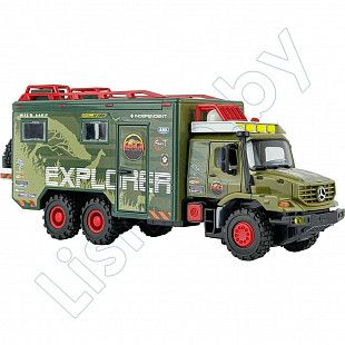 Машинка Dickie Toys Исследователей фрикционная 24 см (203314551) khaki