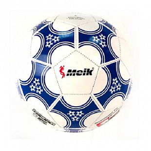 Мяч футбольный Ausini MK-2000 White/Blue