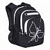 Рюкзак школьный GRIZZLY RG-161-2 /4 black/white