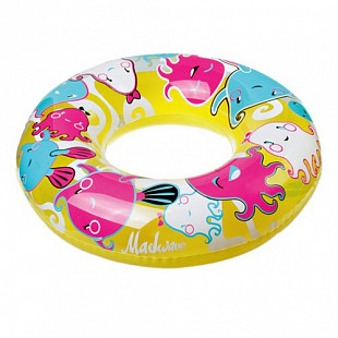Надувной круг Mad Wave Ring yellow