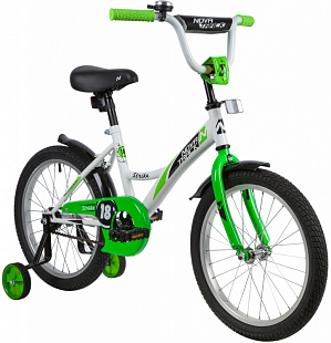 Велосипед Novatrack Strike 18" (2020) 183STRIKE.WTG20 white/green