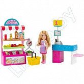 Игровой набор Barbie Кукла Челси Продавец в супермаркете (GTN67)