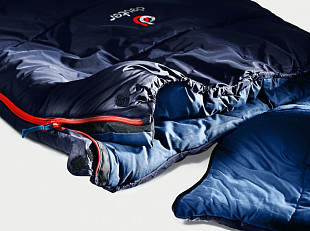 Спальный мешок Deuter Orbit SQ +5 Zip navy-steel