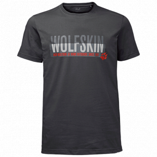 Футболка мужская Jack Wolfskin Slogan T Men phantom