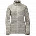 Джемпер женский Jack Wolfskin Aquila Track Jacket Women light sand