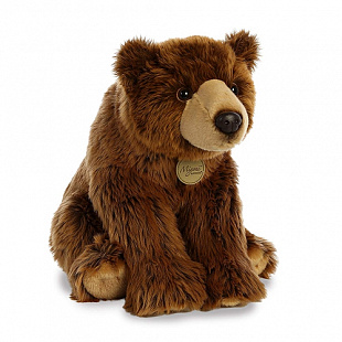 Мягкая игрушка Aurora Медведь гризли 38 см 26307