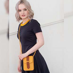 Сумка женская Ors Oro OMS-0173 yellow