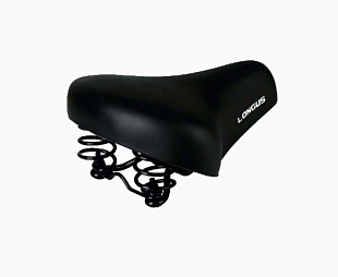 Велоседло Longus City Pvc black 20013