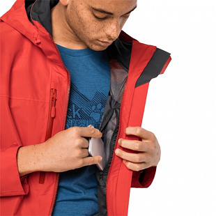 Куртка мужская Jack Wolfskin Mount Elgon Jkt M lava red
