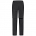 Брюки с молнией мужские Jack Wolfskin Overland Zip Away M black