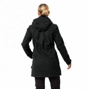 Пальто женское Jack Wolfskin Ottawa Coat black