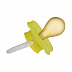 Пустышка Canpol babies Латексная Круглая 0-6 мес. (23/221_yel_new) yellow