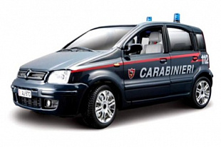 Коллекционная машина Bburago 1:24 Fiat Nuova Panda (18-22067)