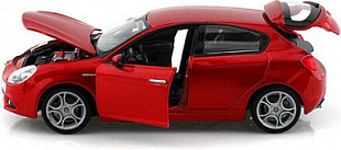 Модель автомобиля Bburago Альфа Ромео Giulietta 18-21071 red