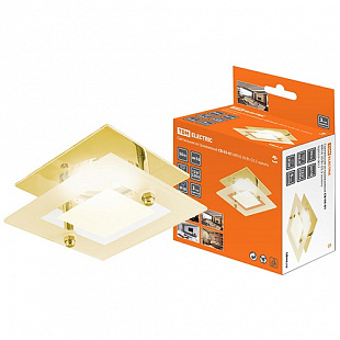 Светильник встраиваемый Tdm СВ 05-01 MR16 50Вт G5.3 gold SQ0359-0017