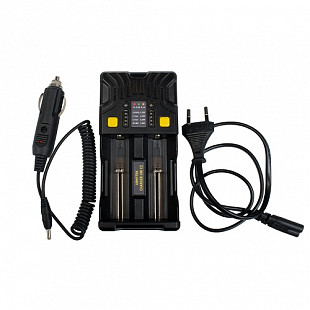 Зарядное устройство Armytek Uni C2 с автомобильным адаптером