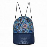 Мешок для обуви GRIZZLY OM-93-2 /1 dark blue