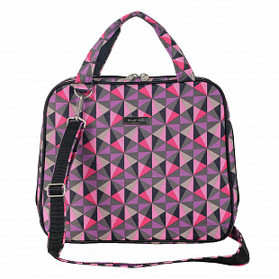Сумка-папка Polar П7118 Geometry pink
