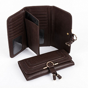 Кошелек Pola 8179 dark brown