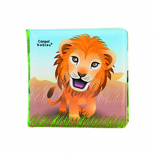 Мягкая книга Canpol babies с пищалкой 2/083 Animals