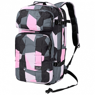 Городской рюкзак Jack Wolfskin Trt 22 Pack pink geo block 2005901-8123